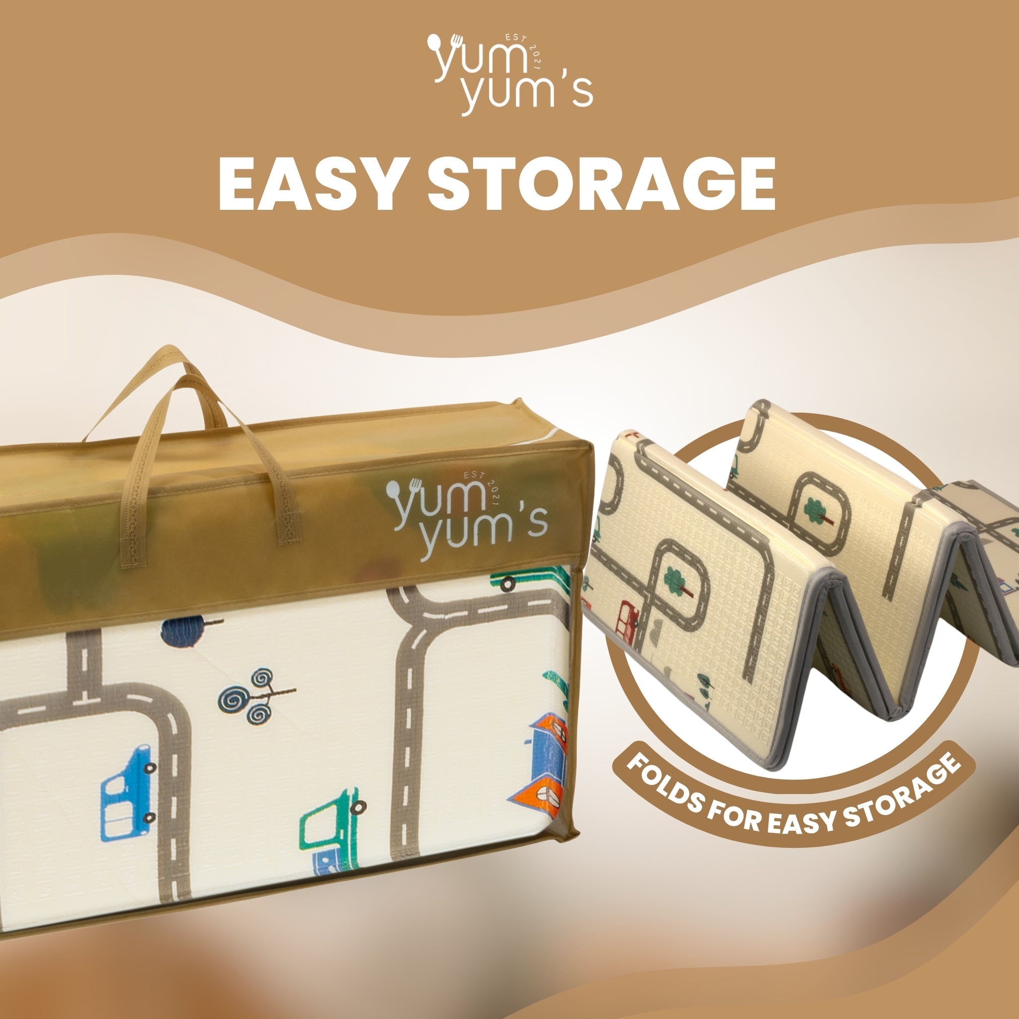 DOUBLE SIDED FOAM PLAYMATS