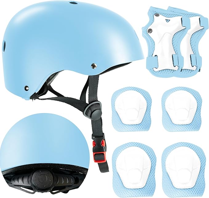 KIDS HELMET & PADS SET