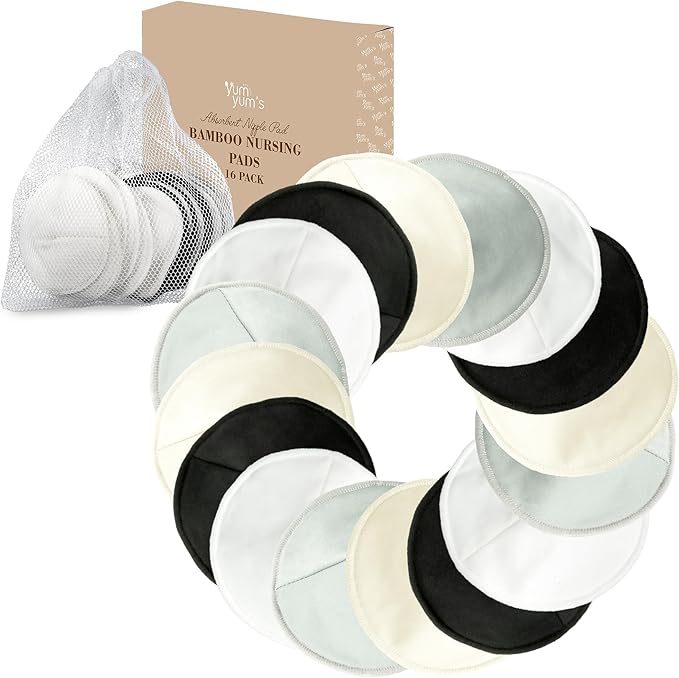 REUSABLE BAMBOO BREAST PADS