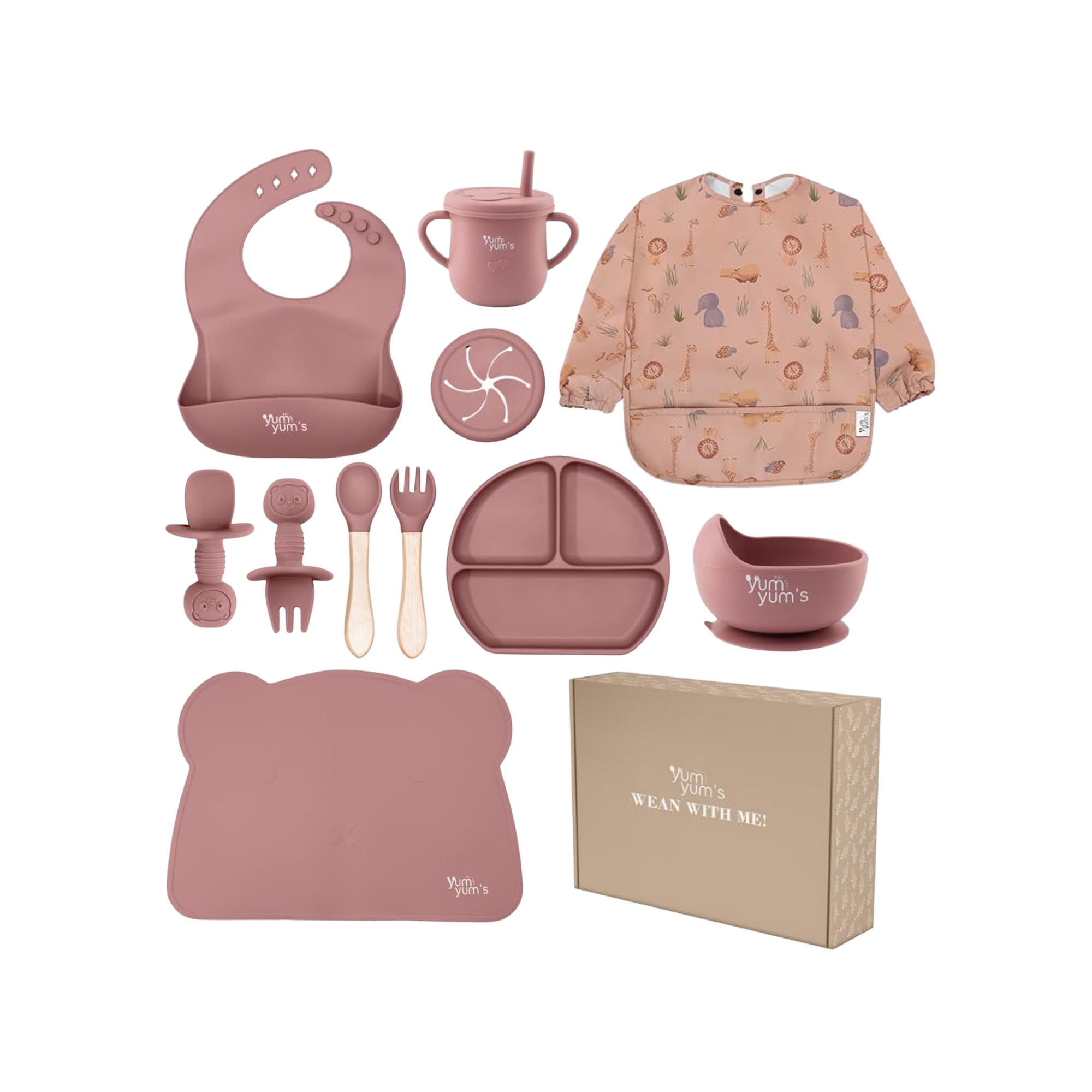 Weaning Starter Set (Silicone)