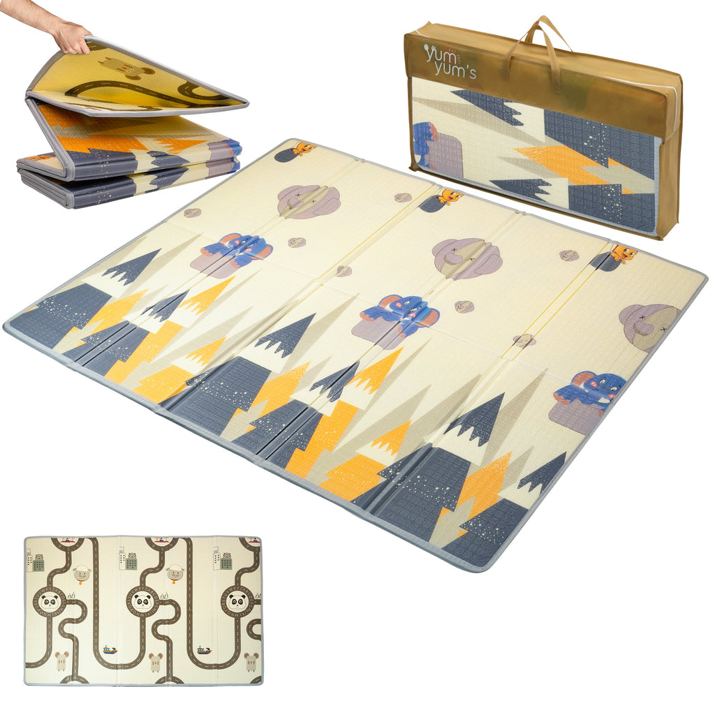 DOUBLE SIDED FOAM PLAYMATS